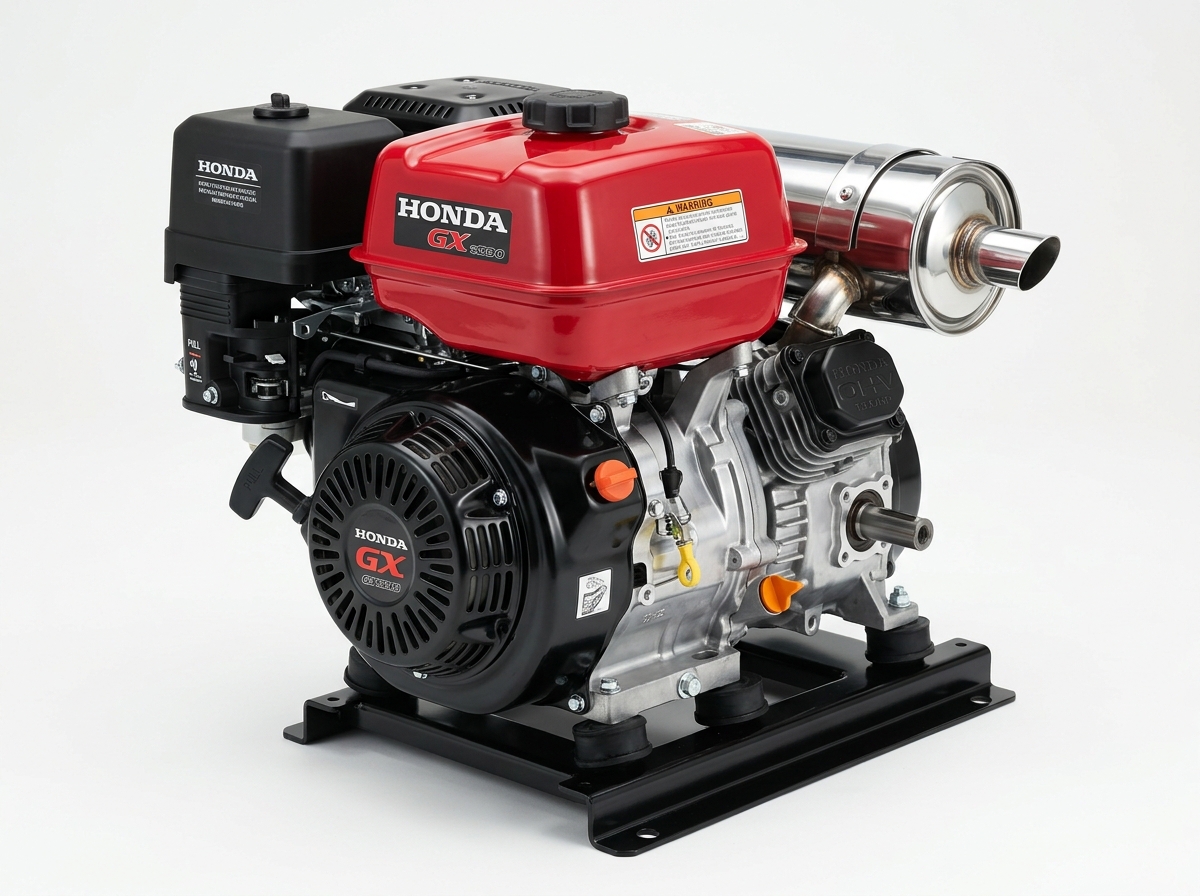 MOTOR ESTACIONARIO HONDA GX390 13 HP EJE CHAVETERO 1"