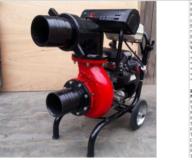 MOTOBOMBA CENTRIFUGA DE GRAN CAUDAL DE 6" CON MOTOR DE 23 HP GX630 A/E CON HOROMETRO JAPONES TECHNOQUIP